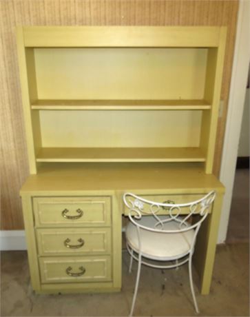 French Provincial Desk & Chair