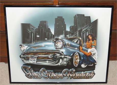 57 Chevy Print