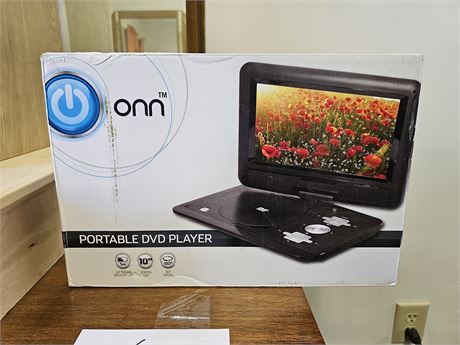 ONN Portable DVD Player in Box