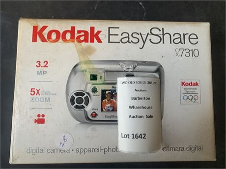 Vintage Kodak EasyShare CX7310 Digital Camera W/Original Box