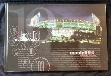 Jacobs Field 10th Anniversary Book