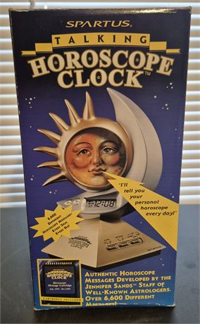 Personal Horoscope Clock