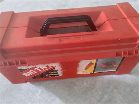 Big Tote Nineteen Red Toolbox With Tools