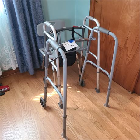 Mixed Medical Supplies : Walkers & Bath Seat