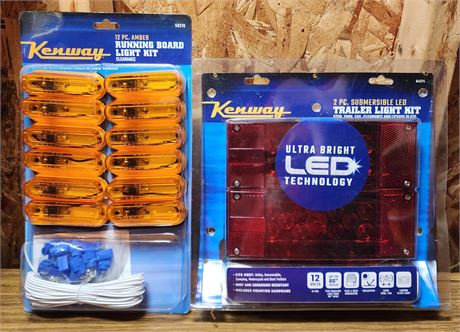 Kenway Running Board, Trailer Lights Kits
