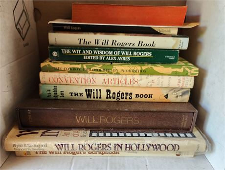 Will Rogers Book Lot