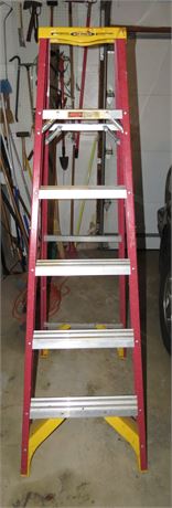 Werner Fiberglass 6" Step Ladder