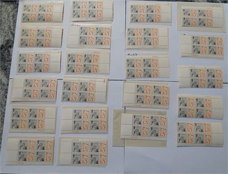 US Air Mail Stamps: 15 Cent "Liberty For All"