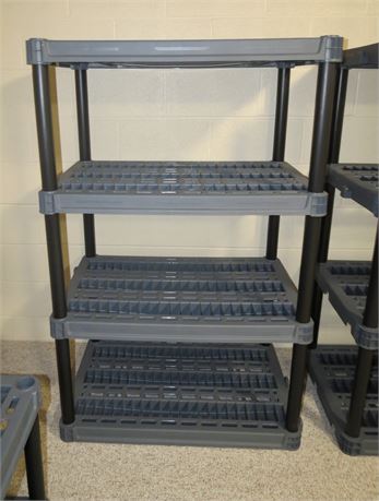 4 Shelf Plastic Shelf