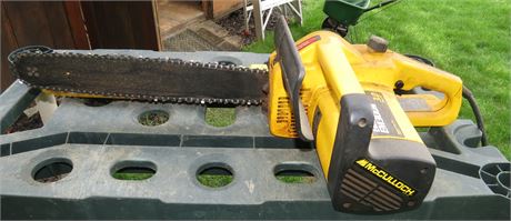 McCullough Electric Chainsaw