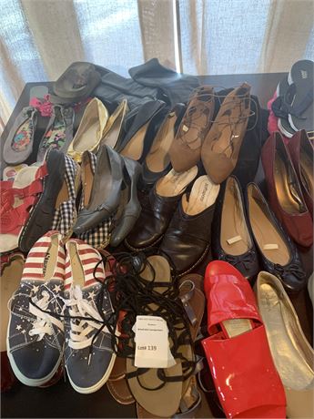 Ladies Shoe Lot - Sizes 7.5, 8, 10 - Boots and Sandals