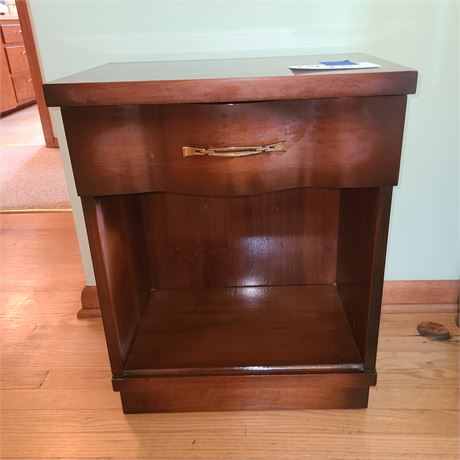 Vintage Wood Night Stand