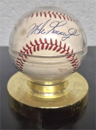 Mike Greenwell Autographed Baseball