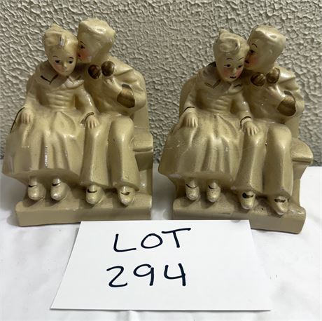 Vintage Bookends