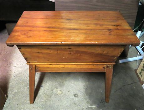 Vintage Table With Storage