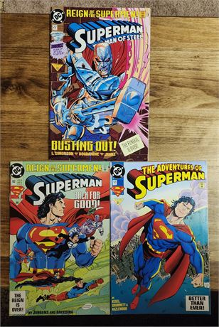 3 Superman Comics