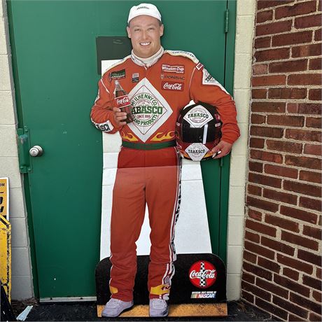 Life Size NASCAR Todd Bodine Tabasco Promotional Cutout