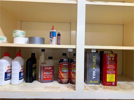 Garage Chemical Cupboard Cleanout