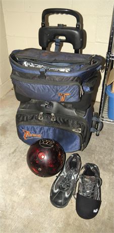 Bowling Ball, Shoes, Bag