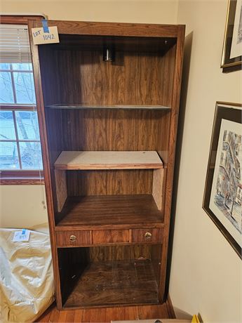 Wood Bookshelf