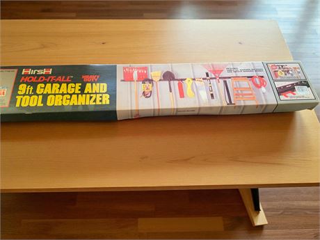 Hirsh Hold-It-All 9ft Heavy Duty Garage and Tool Organizer In Original Box