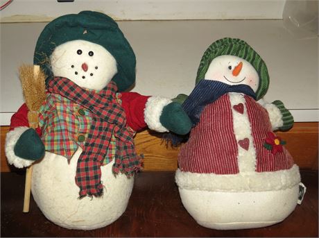 Snowman & Snowwoman