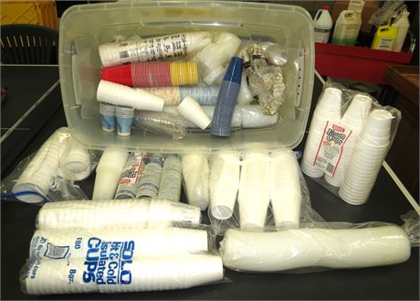 Plastic & Styrofoam Cups