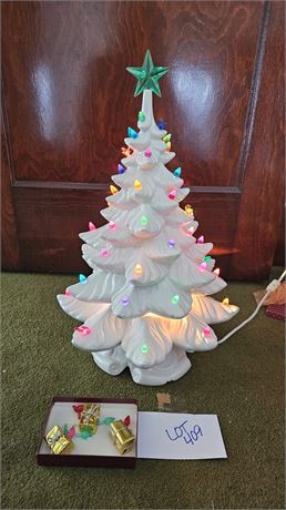 White Ceramic Christmas Tree