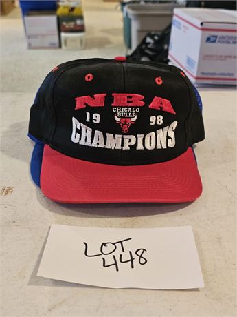 NBA Ball Caps- 1998 Chicago Bulls & Cavs