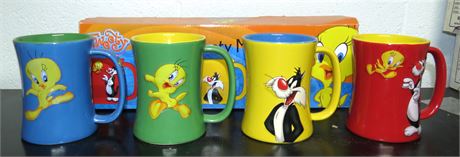 4 Pk Tweety Mug Set