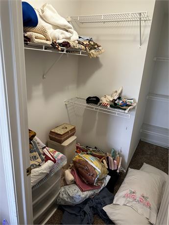 Bedroom Closet Clean Out