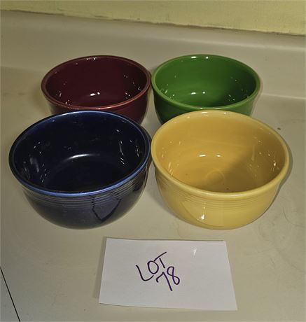 Fiesta Chili Bowls Set Of 4