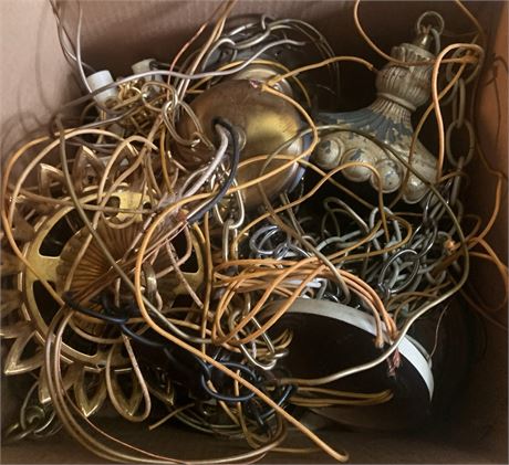 Antique Chandelier & Lighting Fixture Lots