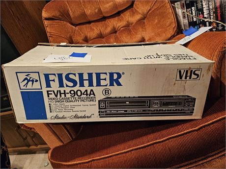 Fisher VHS Recorder FVH-904A