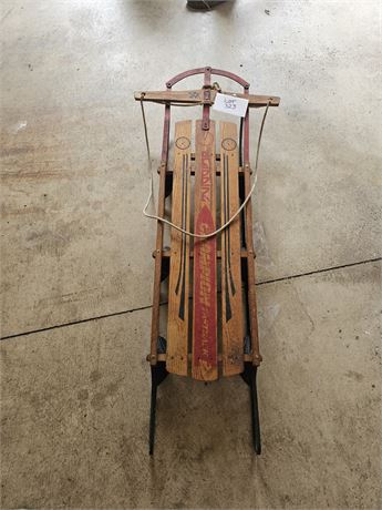 Vintage Champion Wood Gladding Fastback Sled