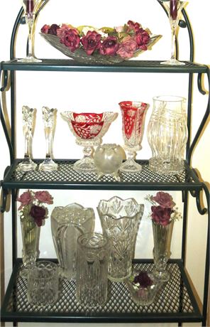 Assorted Crystal / Glassware