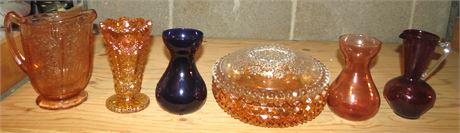 Carnival Glass, Other Glassware