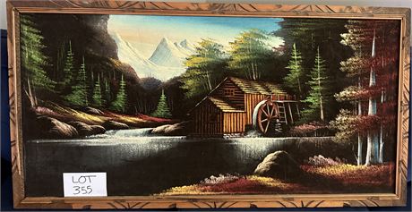 Large Velvet Wall Art