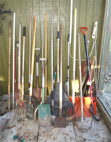 Assorted Yard Tools