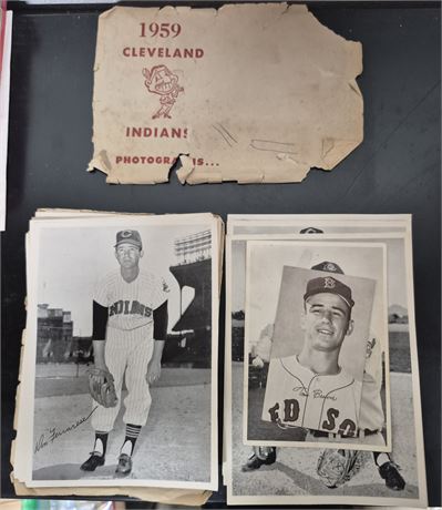 1959 Cleveland Indians Photographs