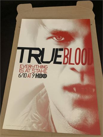 True Blood HBO TV Show Promotional Cardboard Pop Up