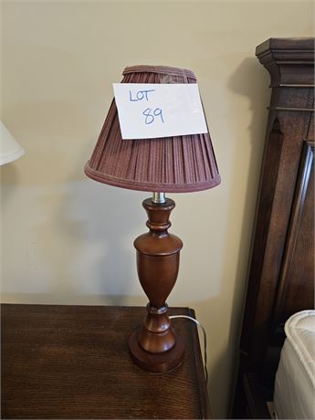 Wood Table Lamp