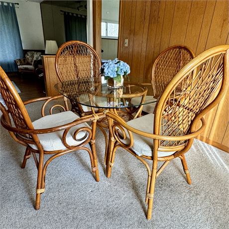 Rattan Dining Set