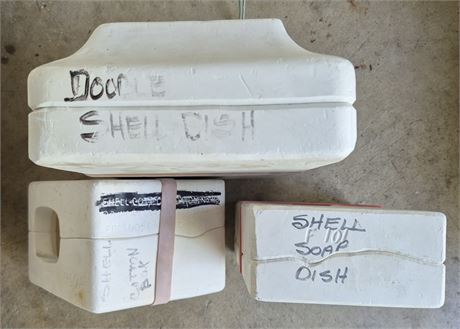 Shell Bathroom Set Molds