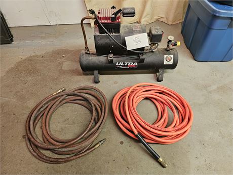 Ultra Air-Pac 3 Gal. Air Compressor & Hoses