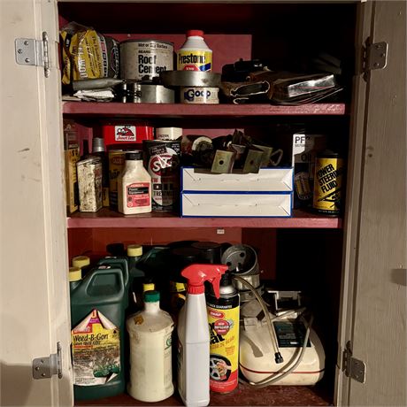 Garage Cabinet Cleanout