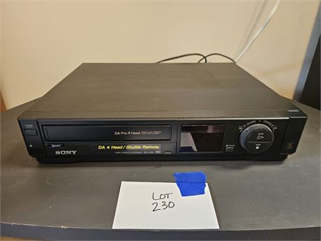 Sony VHS Player