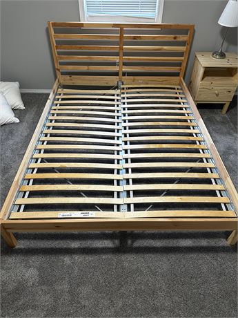 IKEA Luroy Queen size Bed frame