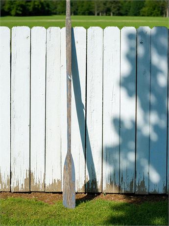 Vintage Wood Boat Oar Rustic Nautical Decor