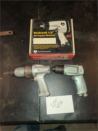 Air Impact Tools: Rockwell 1/2" Wrench / Aro & More